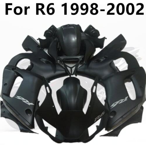 Injection Bodywork Cowling Motorcycle Full Fairing Kits for YAMAHA R6 1998 1999 2000 2001 2002 98 99 01 02