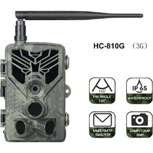 Outdoor Huning Trial Camera 0.3s Trigger Speed 20MP 1080P with Night Vision IP65 Waterproof for Outdoor Wildlife Monitoring