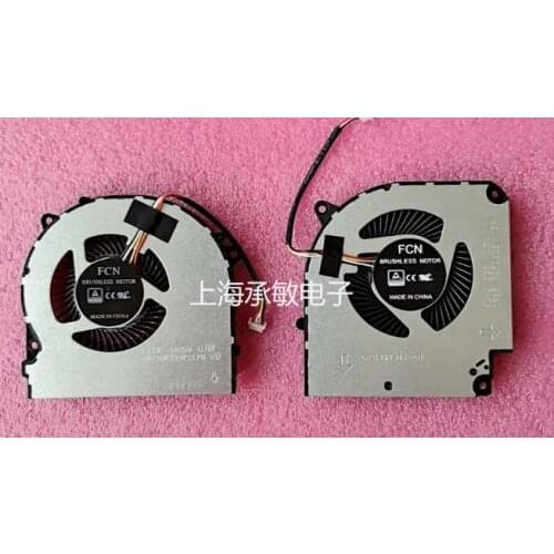 New Laptop CPU GPU Cooler Cooling Fan for CLEVO 6-31-HN503-201 DFS5M325063B1N FLHJ DFS5K221153711