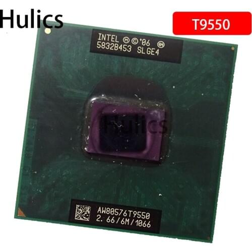 Hulics Original inter laptop T9550 CPU
