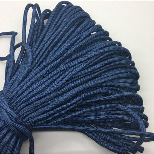 10yds/Lot Navy blue Paracord Bracelets Rope 7 Strand Parachute Cord CAMPING HiKING #SZ65
