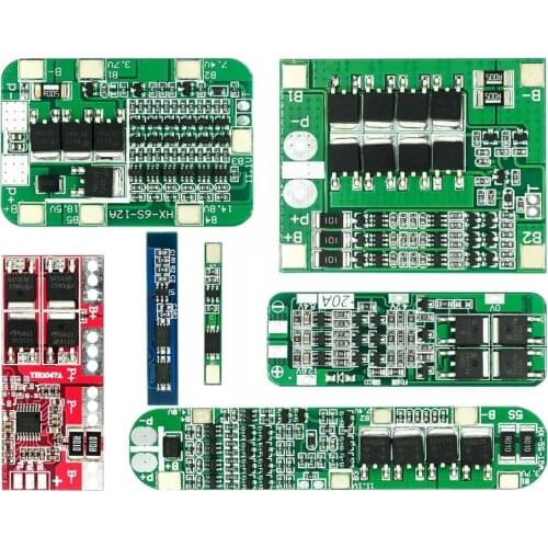 Pcb Bms Protection Board For 18650 Li-ion Lithium Battery 1S 2S 3S 4S 3A 20A 30A Cell Module Diy Kit