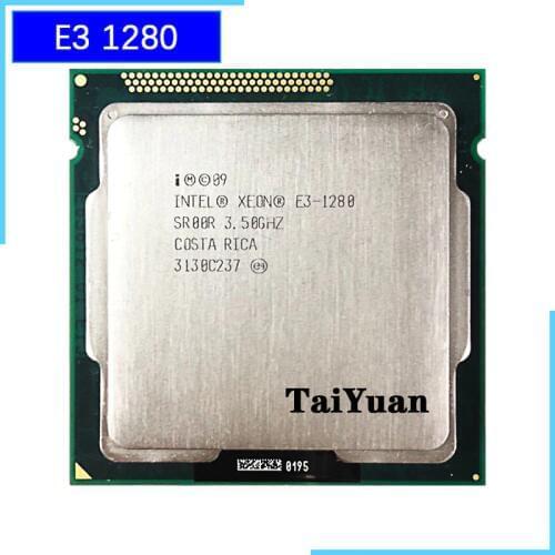Intel Xeon E3-1280 E3 1280 3.5 GHz Quad-Core CPU Processor 8M 95W LGA 1155