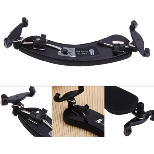 Adjustable size 3/4 4/4 Violin Acoustic Violin Fiddle Shoulder Rest for 3/4-4/4 Size Comfortable curve for Instrument Accessorie