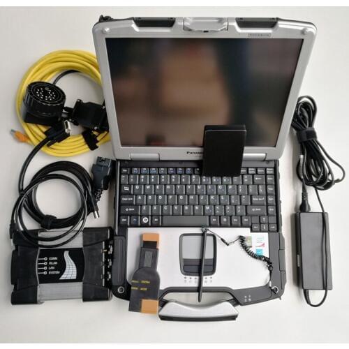 V12.2020 Software ICOM NEXT with 720GB SSD & Used Toughbook Cf-30 4G Professional Auto Diagnostic Tools and Scanner