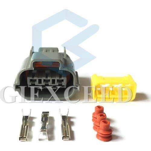 2 Sets 3 Pin 6098-0141 Sensor TPS Connector Ignition Coils Plug Fits Renault Nissan
