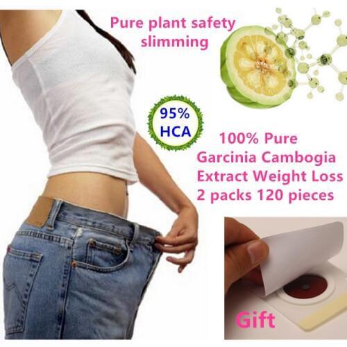 2 months USE Pure garcinia cambogia Extract nutrition diet patch weight loss pad 95% HCA 100% effective for slimming