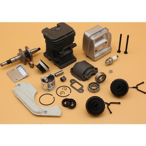 38mm Cylinder Piston Crankshaft Crank Pan Cover Oil Seal Muffler Bolt Fit For STIHL MS180 018 MS 180 Chainsaw Engine Parts