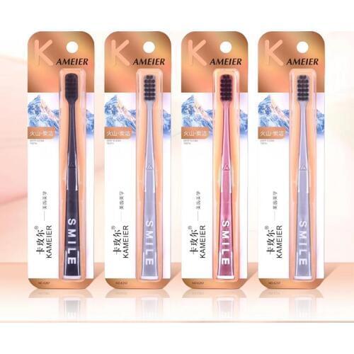 4pcs Toothbrush Adults for Daily Cleaning Soft and Ultra Fine PP Handle Teeth Brush 4 Color Oral Care Tools Tooth Brush Supplies