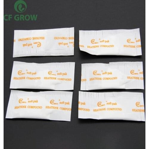 6PCS Thermal Conductive Heatsink Plaster Viscous Adhesive Compound for Chip CPU GPU RAM LED IC Cooler LED Radiator Cooling