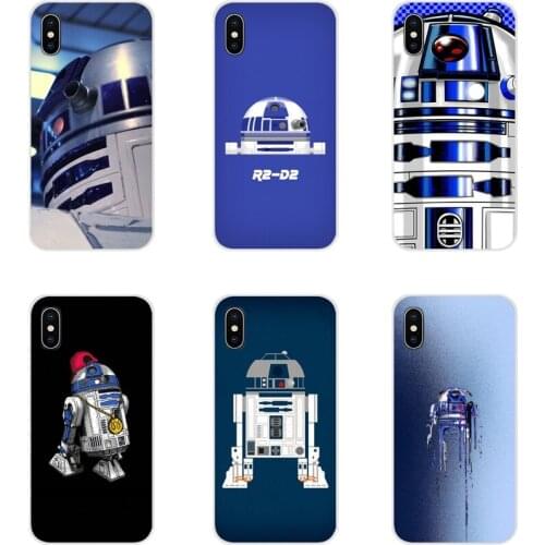 R2D2 Moon Accessories Phone Shell Covers For Xiaomi Mi4 Mi5 Mi5S Mi6 Mi A1 A2 A3 5X 6X 8 CC 9 T Lite SE Pro