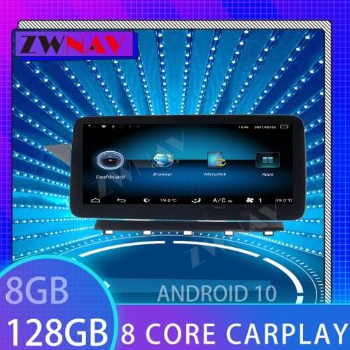 Car Dvd Multimedia Player Auto For Mercedes-Benz GLK X204 2008-2012 inch10.25 Android 10 Eight core GPS Navigation 128G CARPLAY