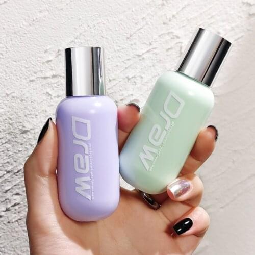 Face Smooth Primer Make up Base Pores Invisible Brighten Dull Skin Color Whitening Cream Wrinkle Cover Makeup BB Cream makeup