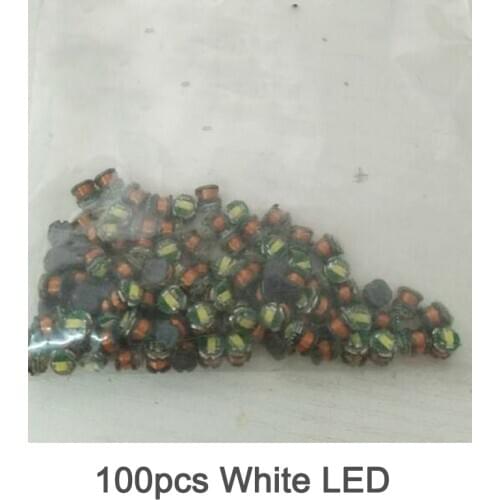 100pcs/Lot White Leds for Wireless Power Supply Wireless Charging Module