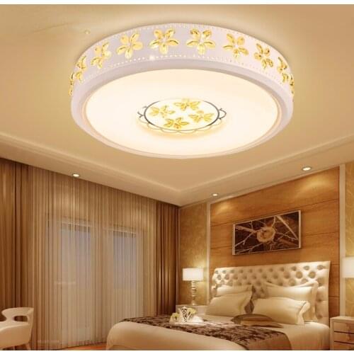 Free Shipping Modern Ceiling Lamp Beside Lamp For Living Room Bedroom Light Study Modern Fashion Ceiling Lamp Bloom Flower Home