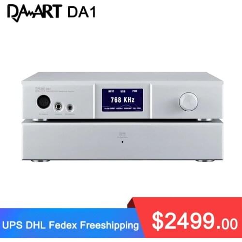 DAART Yulong DA1 Ultimate Personal Audio Center AK4499EQ DAC Headphone Amplifier Pre-Amp All in One DSD512 32Bit/768kHz