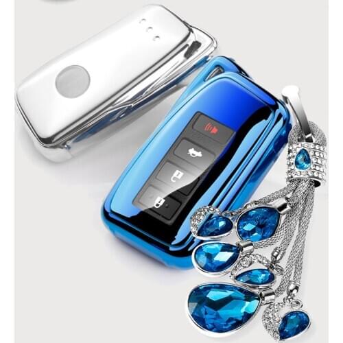 For Lexus nx200/nx300h/nx rx270/300/is Lexus lx/570 decorative Auto accessories TPU car key bag cover shell buckle Accessories