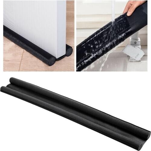 Twin Doors Draft Stopper Guard Draft Blocker Seal Soundproof Under Bottom Strip