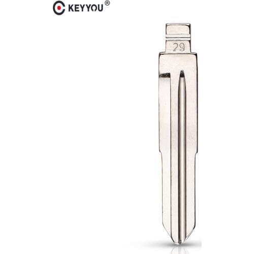 KEYYOU #29 Remote New Arrival Blank Key Replacement Uncut Blade For Hyundai Sotana Refine