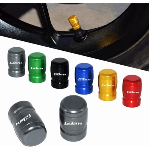 Motorcycle Tyre Valve CNC Aluminum Tire Air Port Stem Cover Cap Accessories For KYMCO G-DINK GDINK 125 250 300 grand dink