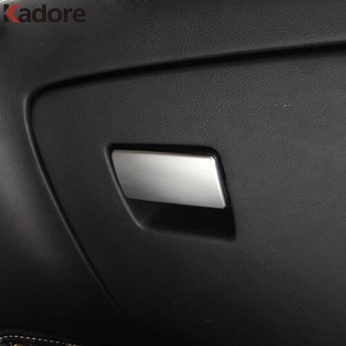 For Cadillac XT5 XT-5 2016 2017 ABS Matte Interior Glove Box Handle Cover Trim Decoration Frame Cover Accessories Car Styling