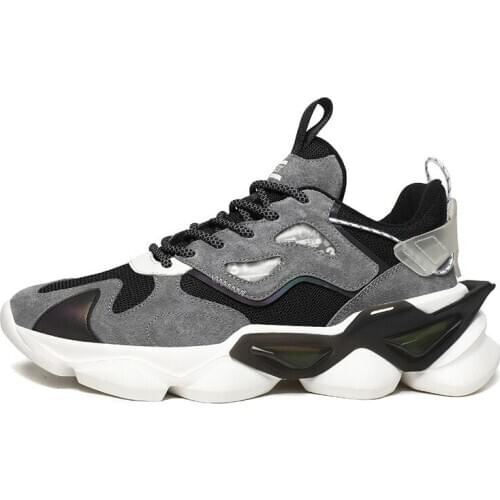 Man Shoes Winter Breathable Men Chunky Sneakers 2020 Fashion Height Increasing High Elasticity Adult Casual Zapatos De Hombre