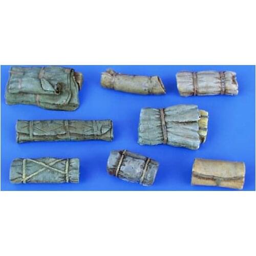 1/35 Scale Unpainted Resin Kits Bags for Tank and Vehicle
