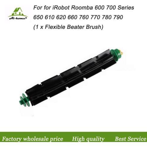 New High Quality Flexible Beater Brush for iRobot Roomba 500 Series 510 530 535 540 550 560 570 580 Robotic Vacuum Cleaner Parts