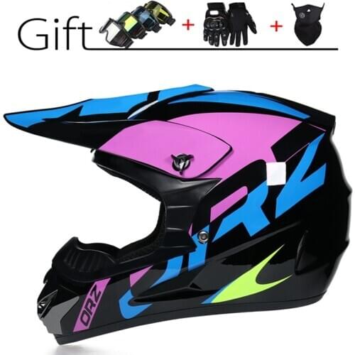 New 3 Gifts Free Shipping Professional Racing Motocross Helmet ATV Motorcycle Shell for Off-Road Casco Dirt Bike Adult Helmet