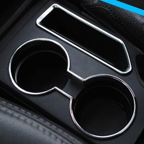 New Interior Water Cup Holder Cover Trim Ring Fit for Compass Patriot 2011-2015 Car Styling Auto Accessories