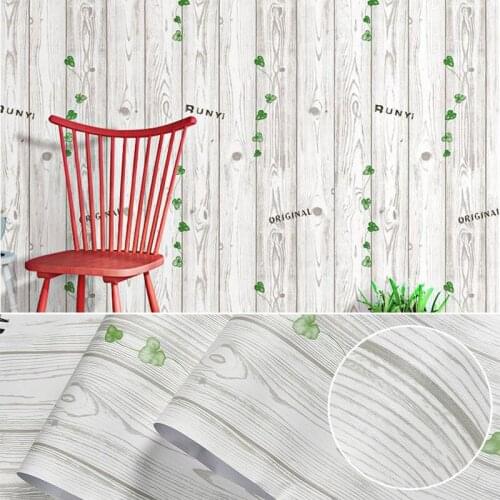 Retro Stripe Wall Stickers Waterproof Self Adhesive Wallpapers PVC Contact Paper Bedroom Wardrobe Furnitures Home Improved Films