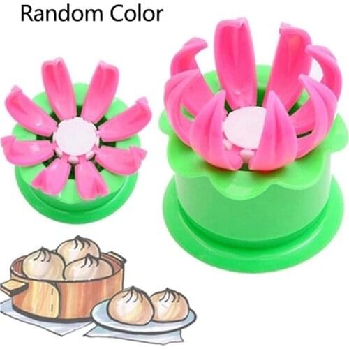 Random color Chinese Baozi Mold Steamed Stuffed Bun Mold Maker Dim Sum Shaper
