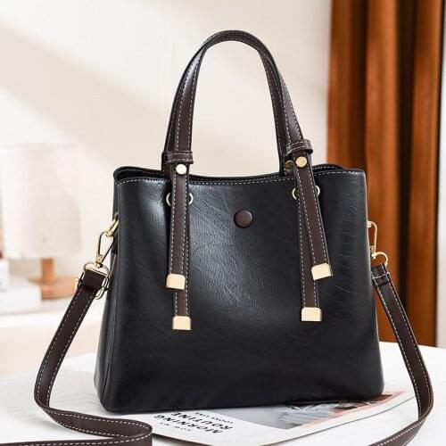 Luxury Handbag Design for Women Lady Leather Crossbody Bags High Quality Shoulder Bag for Women Capacity Purse and Handbag Tote