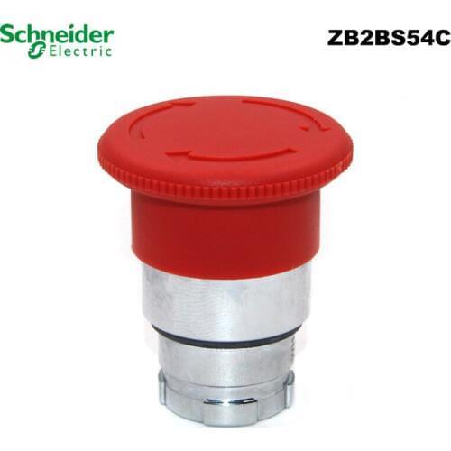 Schneider Electric ZB2BS54C red emergency stop button head ZB2-BS54C XB2B series metal emergency stop button head