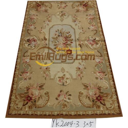 Embroidery carpet needlepoint carpets embroidery rugs 3 'X 5' 91CMX152CM yk2004-3 3x5gc165neeyg4