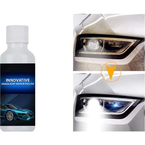 Headlight Repair Liquid Yellow Cleaning Agent Shell Car Lampshade Light Refurbishment Scratch Coating Refurbishment Repair Agent
