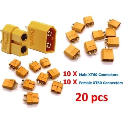 10pairs Amass XT60 Plug Interface Connector RC Battery Plug Model Accessories Bullet Connectors Plugs For Rc Lipo Battery