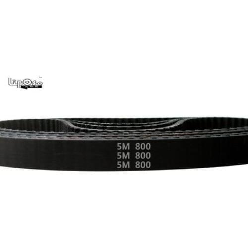 3pcs HTD5M belt 800-5M-10 Teeth 160 Length 800mm Width 10mm 5M timing belt rubber closed-loop belt 800 HTD 5M S5M Belt Pulley