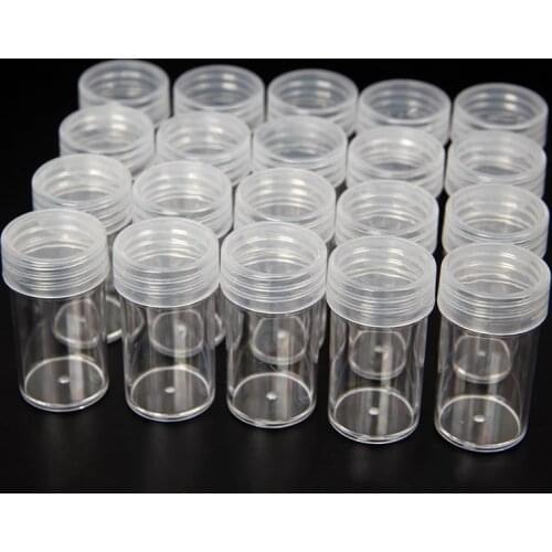 5/10/30/60 Bottles Diamond Painting Accessories Container Bottles Diamond Painting Tools Crystal Bead Storage jar