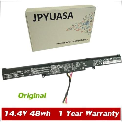 7XINbox 14.4V 48Wh Original A41N1611 Laptop Battery For Asus GL553VW GL553VD GL553VE Series Tablet