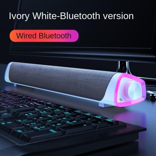 Naiye new Bluetooth speaker soundbar sound bully computer speaker dual speaker desktop sound subwoofer private model