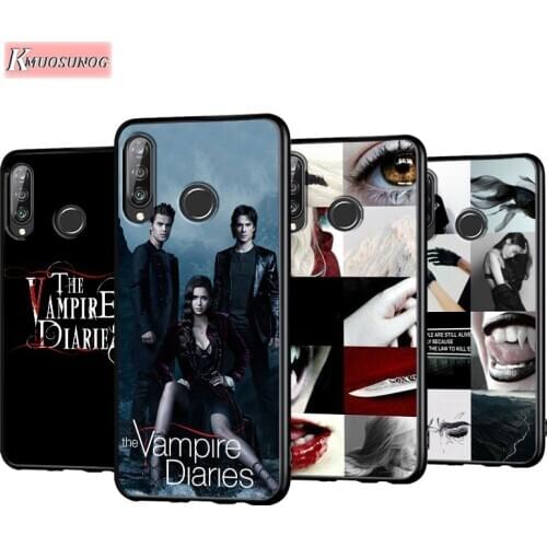 The Vampire Diaries Fierce Anti-Fall Phone Case for Huawei P30 P20 P40 Lite E Pro P Smart Z Plus 2019 P10 P9 Lite Back Cover