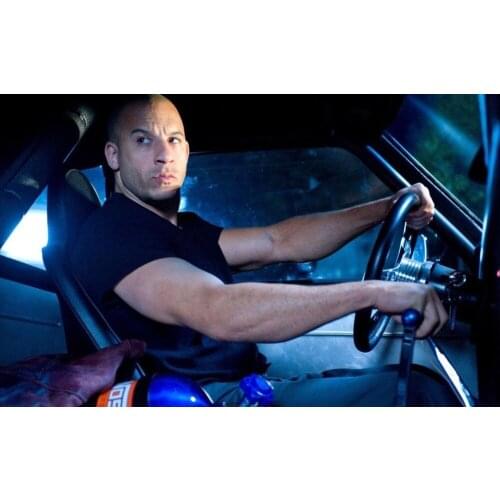 Home Decor Vin Diesel Actor Star-Silk Art Poster Wall Sticker Decoration Gift