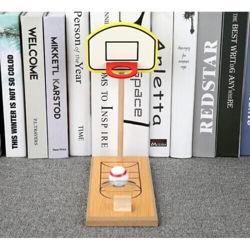 Mini Basketball Stand Toy Finger Shooter Children Desktop Decompression Creative Parent-child Interactive Game Vibrato Toy