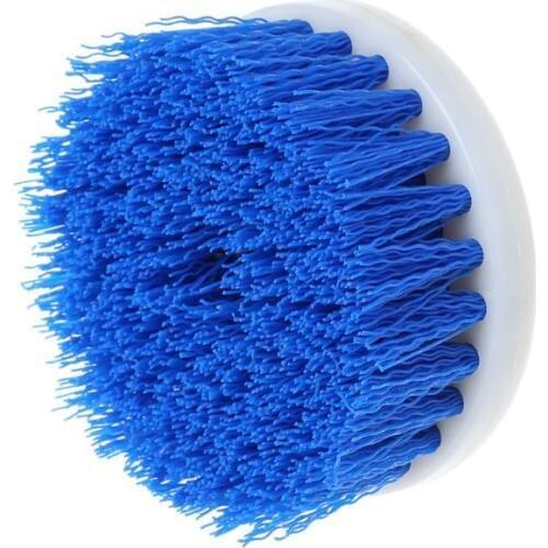 60mm Drill Powered Scrub Drill Brush Head For Cleaning Ceramic Shower Tub Carpet
