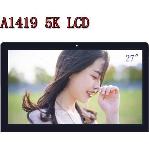 27 inch original A1419 5K LCD retina screen with Glass assembly LM270QQ1 SD C1 661-03255 For iMac 27" Mid 2017 year EMC 3070