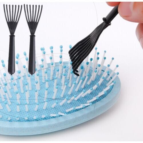 Comb Cleaner Tool Comb Hair Brush Cleaner Cleaning Remover Embedded Combs Clean Up Hair Care Cleaning Brushes 2/4/6Pcs