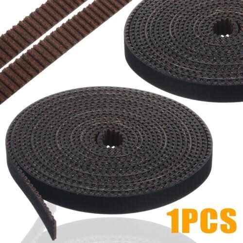 New 3D Printer 6mm 2GT GT2 RF Fiber Glass Reinforced Rubber Timing Belt 2M High Quality 3D Printing Timing Belts Accessories