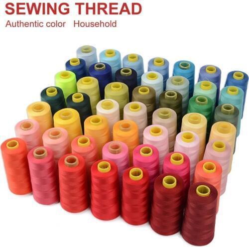 Shirt Dress Industrial Sewing Thread Machine 3000 Yards Length Polyester Thread 40S/2 Threads Sewing Thread Spool