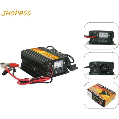 For 12V 24V 20A motorcycle /e-bike LCD display lead battery charger output 220V repair battery charger